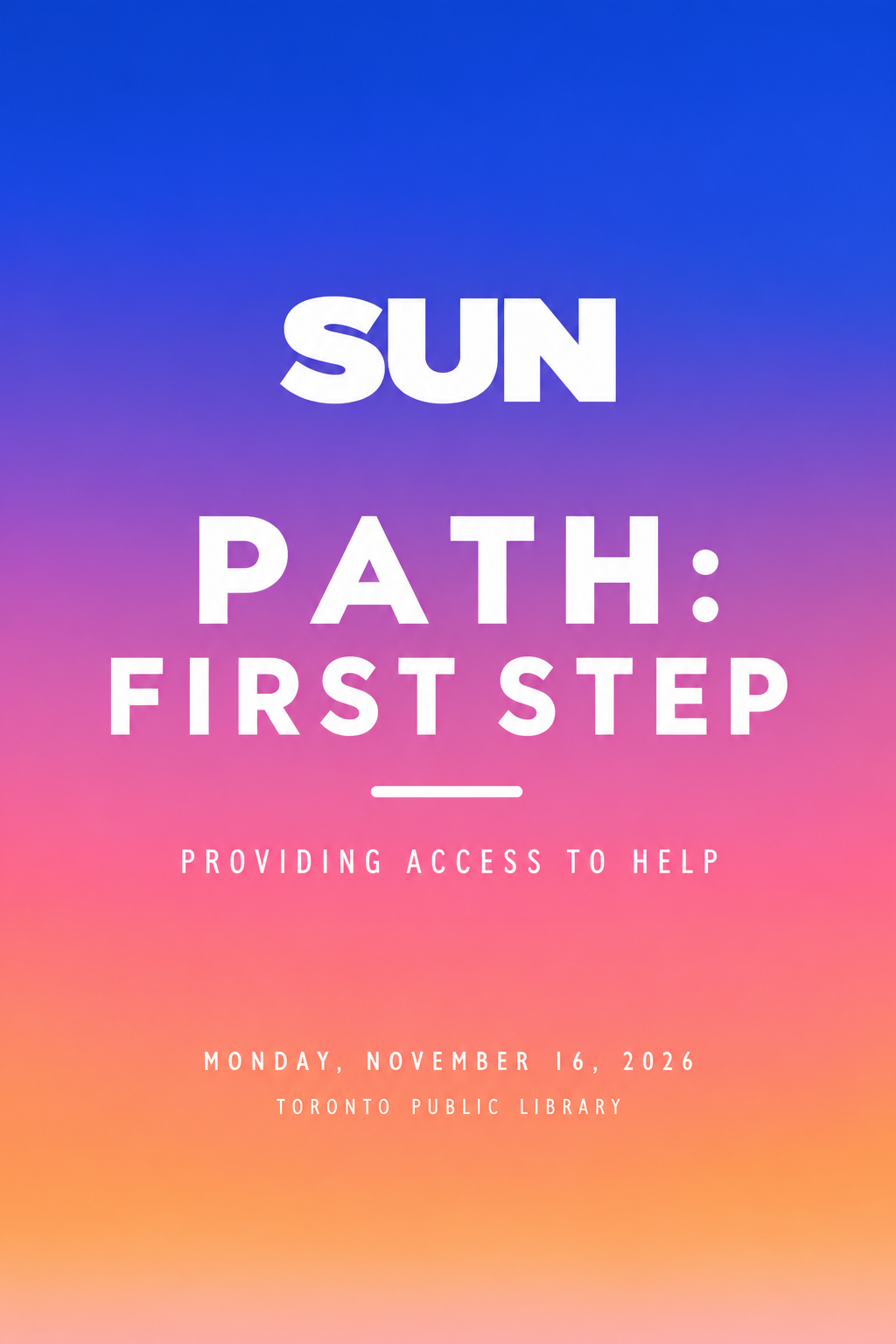 PATH: First Step